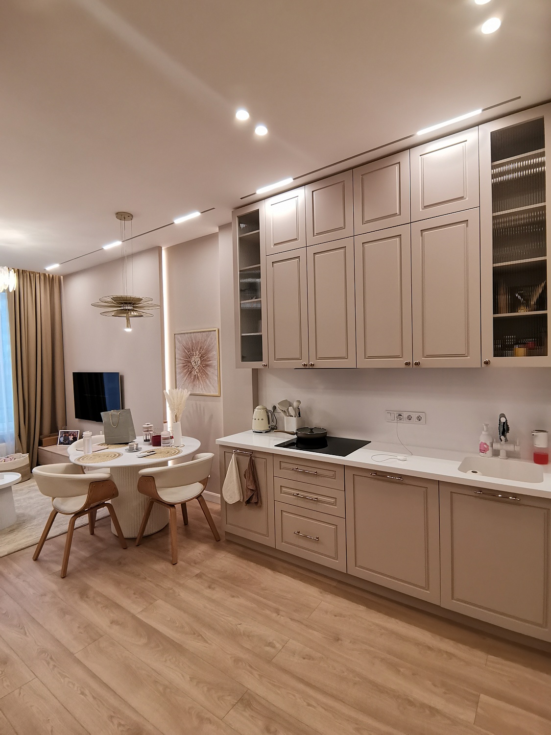 Освещение в квартире г. Москва ЖК "Сердце Столицы"