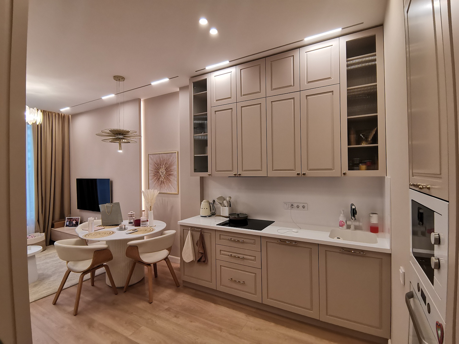 Освещение в квартире г. Москва ЖК "Сердце Столицы"